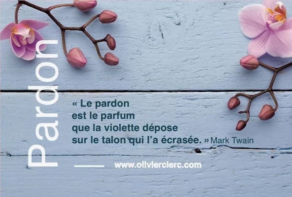 Pardon parfum violette écrasé